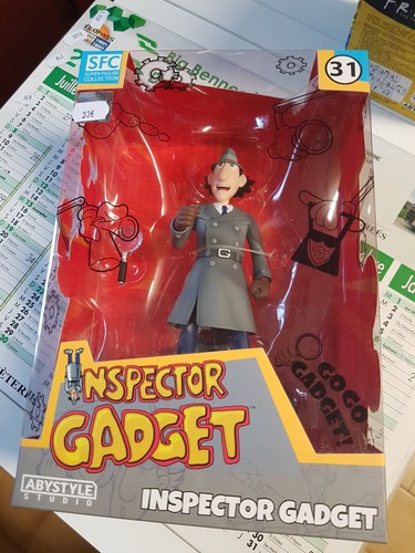 Inspecteur gadget figurine - inspecteur,