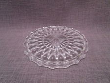 Dessous de bouteille ancien en verre