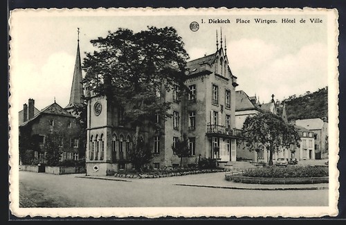 Cpa diekirch place - diekirch,,