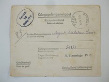 lettre prisonnier de guerre, STALAG IVc 18, 10/9/1942, KGpost lettre de réponse