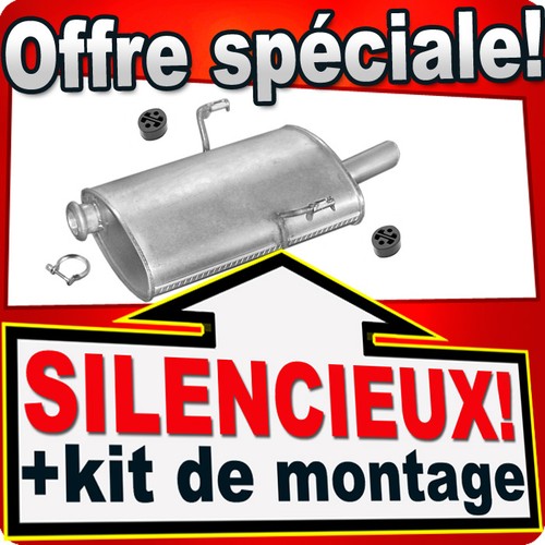 Silencieux arriere pour - silencieux,