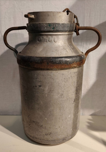 Bidon lait alu - 20, litres