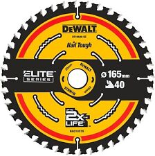 Dewalt DT10640-QZ Lame de scie à onglet 165x20 mm 40T DCS365 Bois