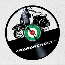 Horloge murale disque vinyle