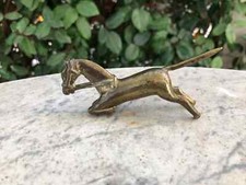 cheval en laiton bronze doré