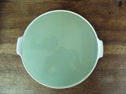 Ancien joli plat gâteau - ancien,
