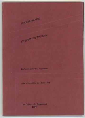 Volker braun pont - volker,