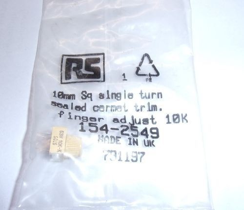 Trimmer potentiometer 10mm - trimmer,