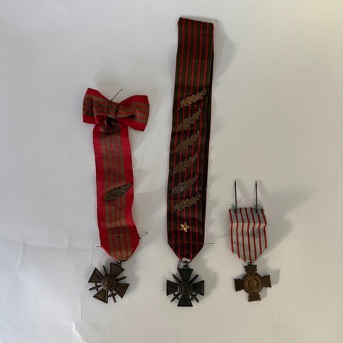 Lot médailles militaires - lot,