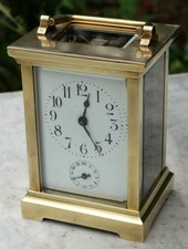 Pendule d’officier de voyage à sonnerie alarme réveil XXème BEA24PEN001