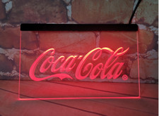 Enseigne lumineuse néon LED de COCA COLA pour bar pub café club magasin fête ...