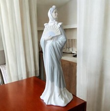 Espagne. Lladro Nao. Figure en porcelaine femme à l'éventail, XXe