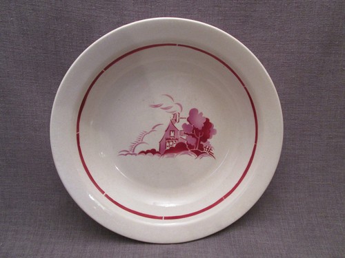 Plat creux art deco - creux, art-deco