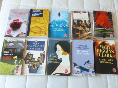 Lot livres romans serie - 10,