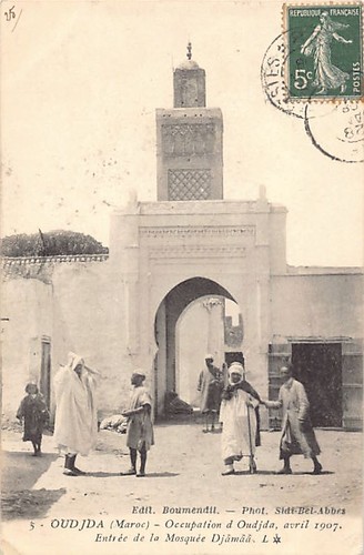 Maroc oujda entrée de - de, la