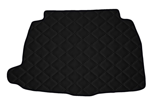 Cuir éco tapis coffre - de, noir