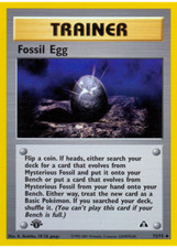 Pokémon - Oeuf fossile (N2 72) - Neo Discovery - MINT/NMINT - FR