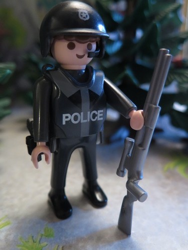 Tireur élite policier - tireur, d'élite