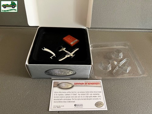 Avion miniature chrome locheed - avion,