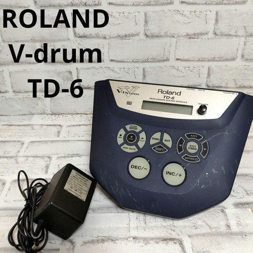 Roland drums percussion - roland, td-6