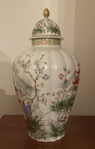 Vase porcelaine style - vase, japonais