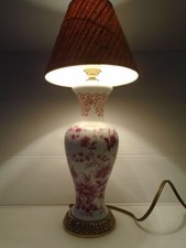 Lampe à poser porcelaine