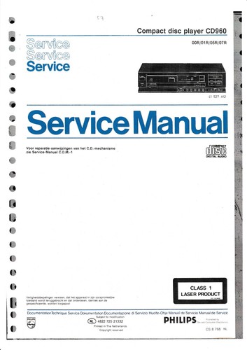 Service manuel instructions - service,