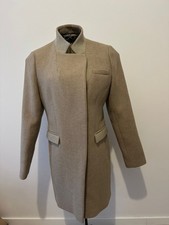 Manteau Morgan Beige Col Et Poches Strass