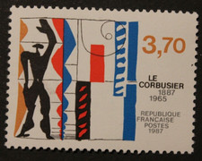 Timbre - FRANCE - Le Corbusier - Neuf** - YT2470 - 1987