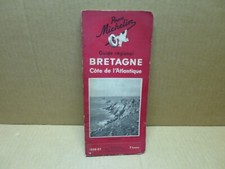 MICHELIN guide rouge Régional BRETAGNE Cote de l'Atlantique 1936-37