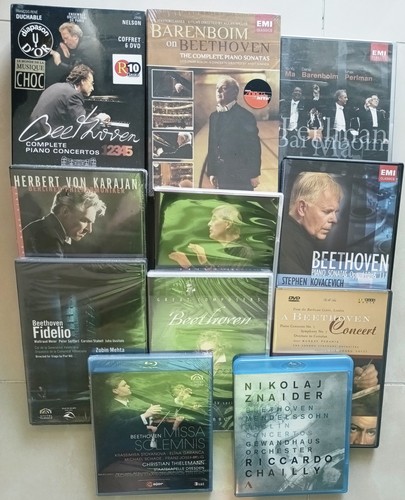 Beethoven lot dvd - de, +