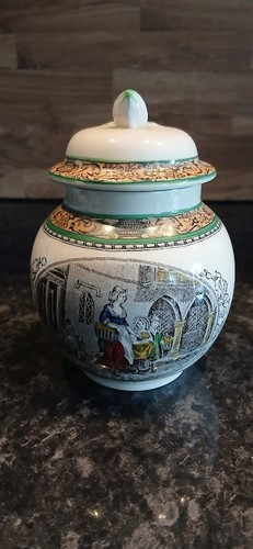 Joli pot ancien faïence - joli,