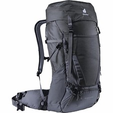 Deuter Futura Air Trek 45 + 10 Litre Sl Trekking à Dos Dossier Résille Noir 2021