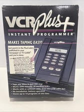 VCR+ INSTANT PROGRAMMER record