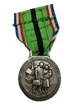 Médaille Des Patriotes Proscrits. Rhin Et Moselle. 2ème Type. Poinçons MDP.Neuve