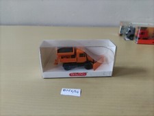 WIKING, CAMION MERCEDES UNIMOG CHASSE NEIGE 1/87e