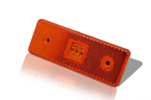 12v led ambre - ambre, côté
