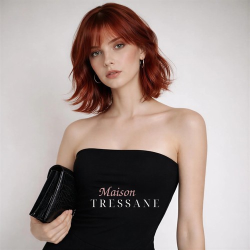 Perruque femme auburn cuivré - perruque,