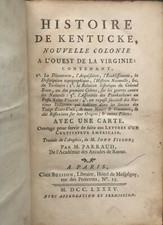 FILSON (John) Histoire de Kentucke, nouvelle colonie à l'ouest de la Virginie