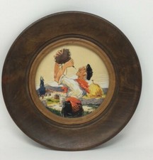 AQUARELLE encadrée signée