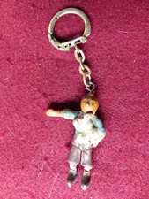 Figurine porte clé :  Latex  Tintin Hergé / Années 60