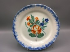 ASSIETTE FAIENCE AUVILLAR 19°