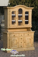 Voglauer Anno 1900 Buffet De Maison Vitrine Armoire Salle À Manger Meuble Massif