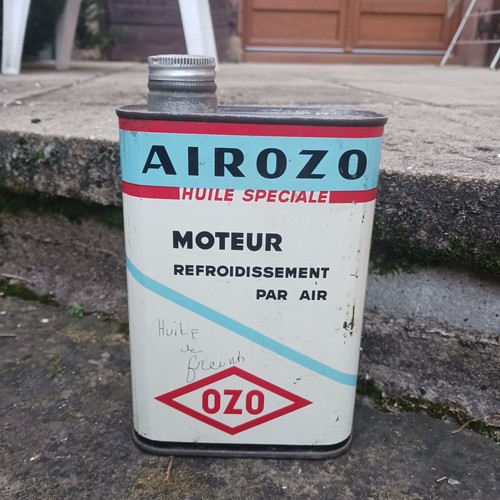 Rare ancien bidon huile ozo - rare,