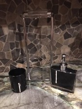 Rhinestone Black Acrylic 3