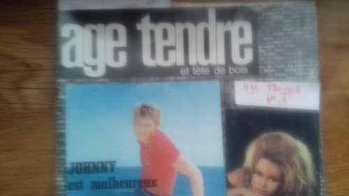 Hallyday johnny age - tendre, et