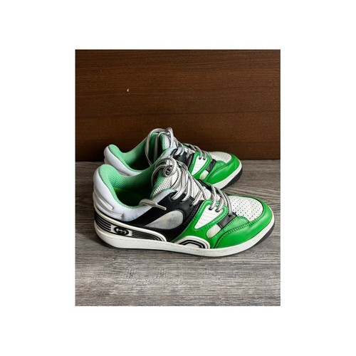 Gucci green demetra sneakers - green,