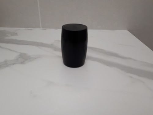 Socle bois peint - socle, noir
