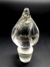 Ancien bouchon carafe Cristal H 118 mm  BE