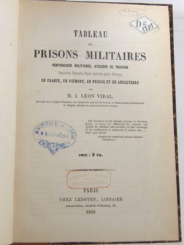 Vidal tableau prisons - vidal,